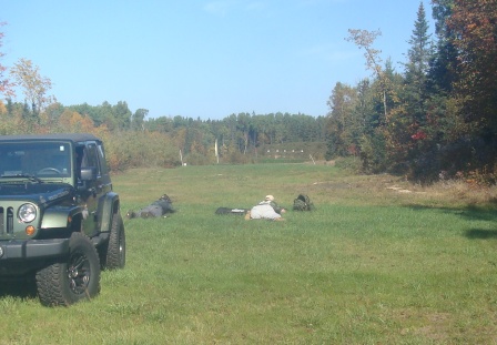 Long range portion of the 3-gun match